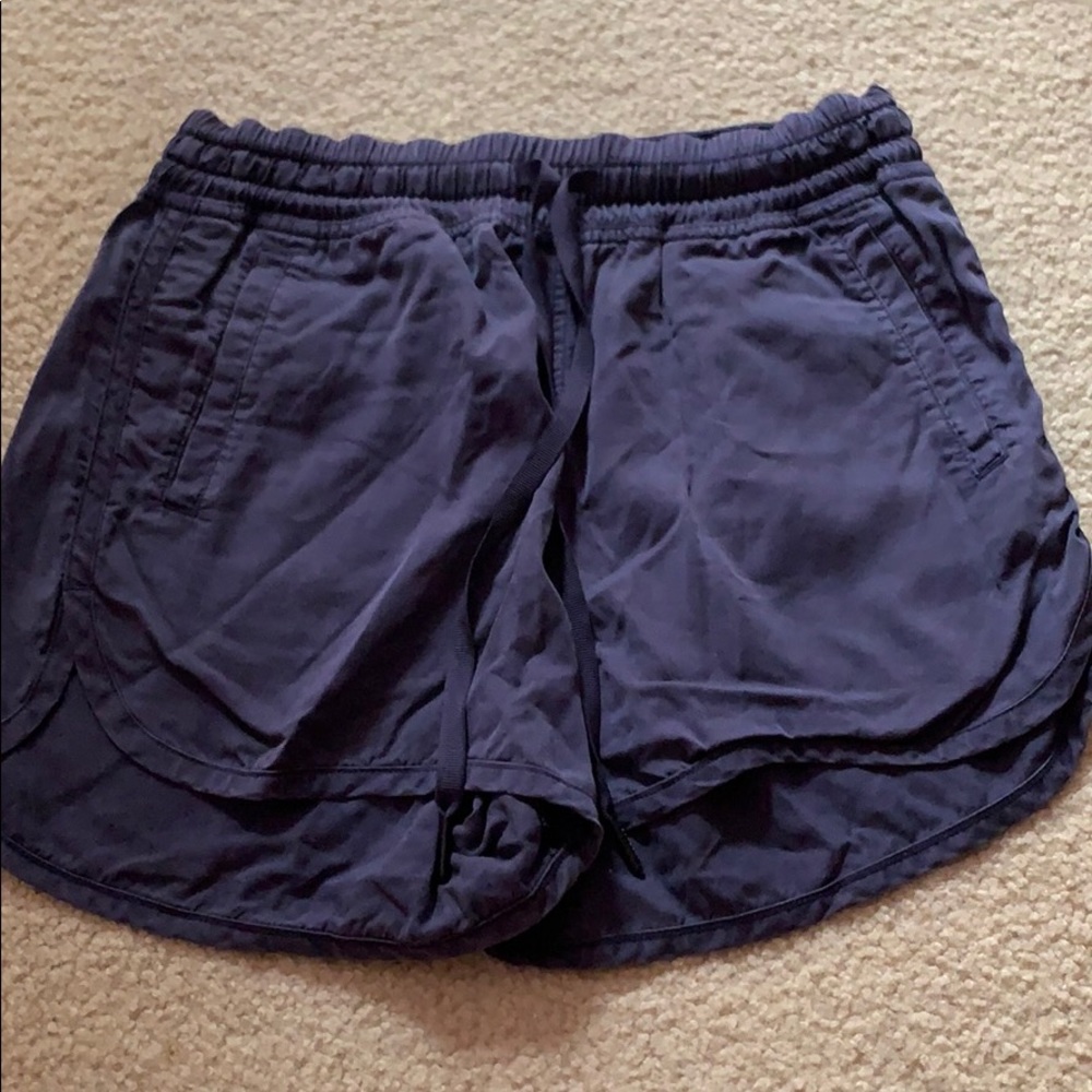 Lululemon purple shorts